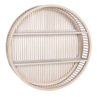 Found & Fable Round Shelf Wall Shelf, 24"