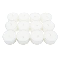 Willow Crossley 12-Pack White Unscented Tealight Candles