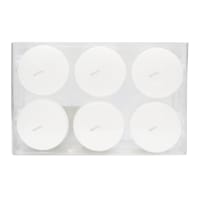 Willow Crossley 6-Pack White Unscented Votive Candles