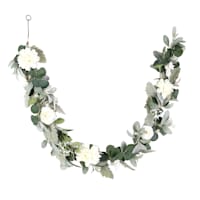 Ranunculus & Eucalyptus Floral Garland, 72"