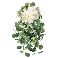 Mixed Ranunculus & Greenery Aisle Marker, 22"
