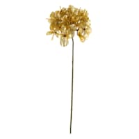 Metallic Gold Hydrangea Floral Stem, 21"