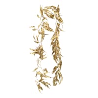 Metallic Gold Eucalyptus Garland, 72"