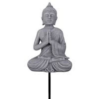 Found & Fable Grey Buddha Yard Pick, 14"
