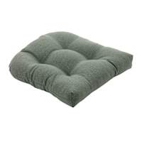 Honeybloom Endive Green Premium Outdoor Wicker Seat Cushion