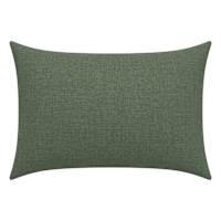 Honeybloom Endive Green Premium Lumbar Outdoor Throw Pillow, 14x20