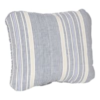 Calisto Pinstripe Corded Outdoor Back Cushion