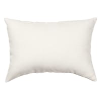 Tristan Heather White Premium Lumbar Outdoor Throw Pillow, 14x20