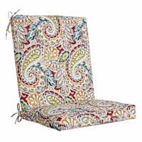 Paisley Chili Outdoor Hinged Cushion
