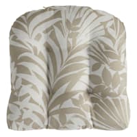 Natural Royal Palm Premium Outdoor Wicker Seat Cushion