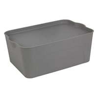 Grey Storage Container, Medium
