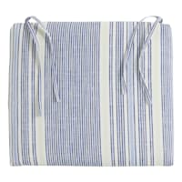 Calisto Pinstripe Outdoor Square Seat Cushion