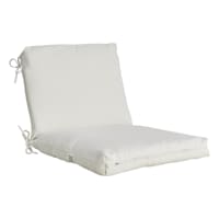 Tristan Heather White Premium Outdoor Hinged Cushion