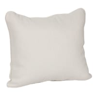 Tristan Heather White Premium Outdoor Corded Back Cushion