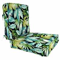 2-Piece Seneca Navy Blue Outdoor Deep Seat Cushion