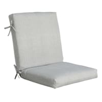 Tahiti Silver Outdoor Hinged Cushion