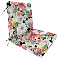 Tamani Raven Floral Outdoor Hinged Cushion