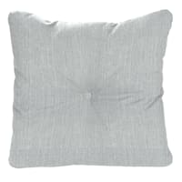 Tahiti Silver Tufted Back Cushion
