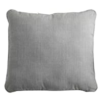 Tahiti Silver Outdoor Corded Back Cushion