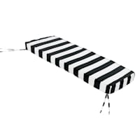 Providence Awning Striped Outdoor Bench Cushion