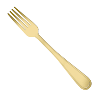 Bayley Dinner Fork, Champagne Gold