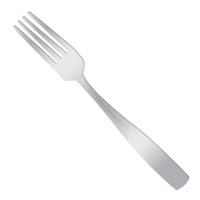 Percy Dinner Fork, Satin Silver