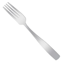 Percy Salad Fork, Satin Silver