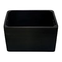 Black Wooden Storage Basket Set, Medium