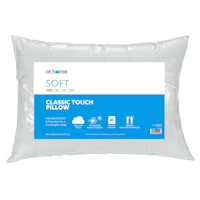 Classic Touch Antimicrobial Bed Pillow, Standard/Queen