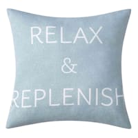 Found & Fable Relax & Replenish Square Outdoor Throw Pillow, 16"