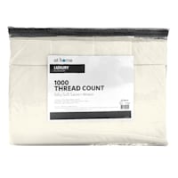 6-Piece Egret 1000 Thread Count Luxury Sheet Set, Queen