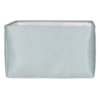 Green Rectangle Fabric Storage Basket, Medium