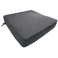 Fiddlestix Dark Grey Premium Outdoor Deep Cushion