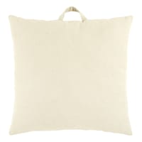 Ty Pennington White Floor Cushion, 24"