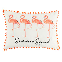 Summer Squad Outdoor Throw Pillow, 13x18