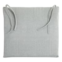 Tahiti Silver Outdoor Square Seat Cushion