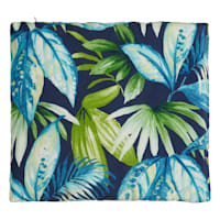 Seneca Navy Blue Outdoor Square Seat Cushion