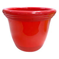 Red Capri Outdoor Planter, Medium