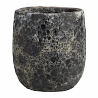 Found & Fable Bungxe Tall Ceramic Outdoor Planter, Small