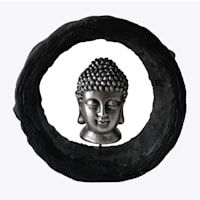 Buddha Head, 9.5"