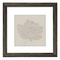 Found & Fable Flower Wall Art, 6"