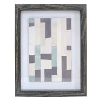Found & Fable Abstract Framed Wall Art, 6x8
