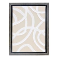 Found & Fable Abstract Lines Canvas Wall Art, 5x7