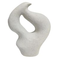 Found & Fable Ivory Vase, 10"