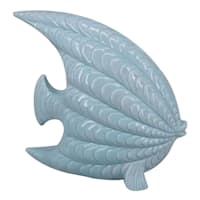 Ty Pennington Blue Ceramic Fish, 8.4"