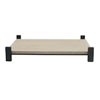 12X10 Metal Wood Tray
