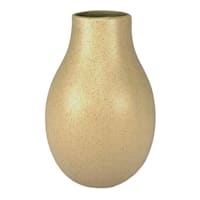 Found & Fable Beige Ceramic Vase, 6"