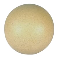 Found & Fable Beige Ceramic Decorative Orb, 4"