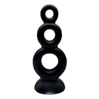 Tracey Boyd Black Abstract Ceramic Figurine, 9"