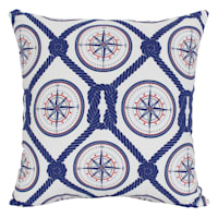 Providence Rope Square Outdoor Throw Pillow, 16"
